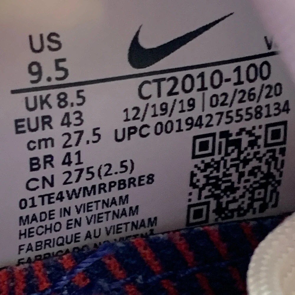 Nike Air Max 2090 USA Red White Blue Running Shoes CT2010-100 Men’s‎ Sz 9.5